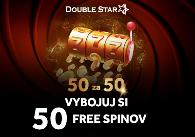 Ako získať 50 free spinov v DoubleStar?