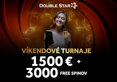 Víkendové turnaje o 1 000 € + 2 000 free spinov