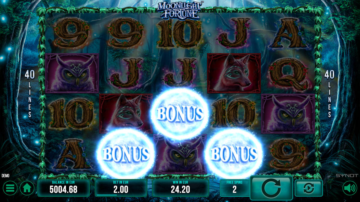 Tri Scatter symboly v bonusovej hre pridajú ďalšie freespiny