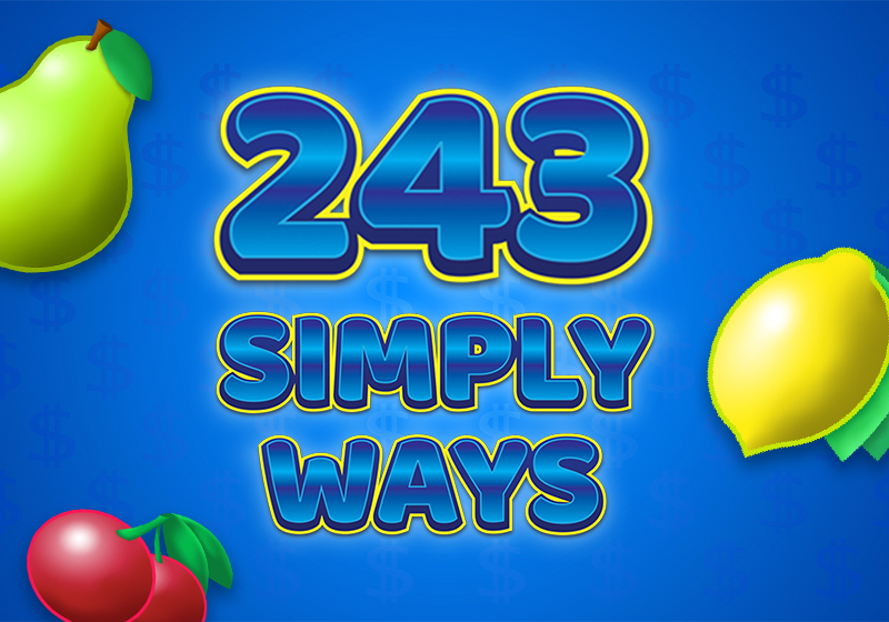 243 Simply Ways, 5 valcové hracie automaty